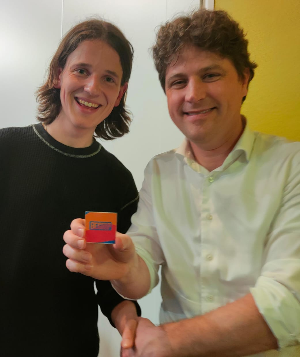 Benne met Fractievoorzitter CDA